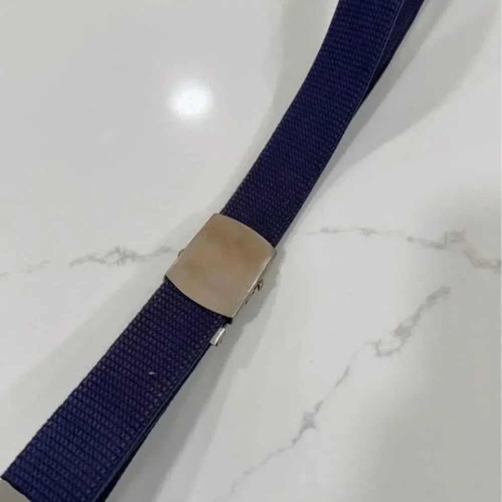 Boys blue adjustable belt, 47.5 length, Boy Scouts style